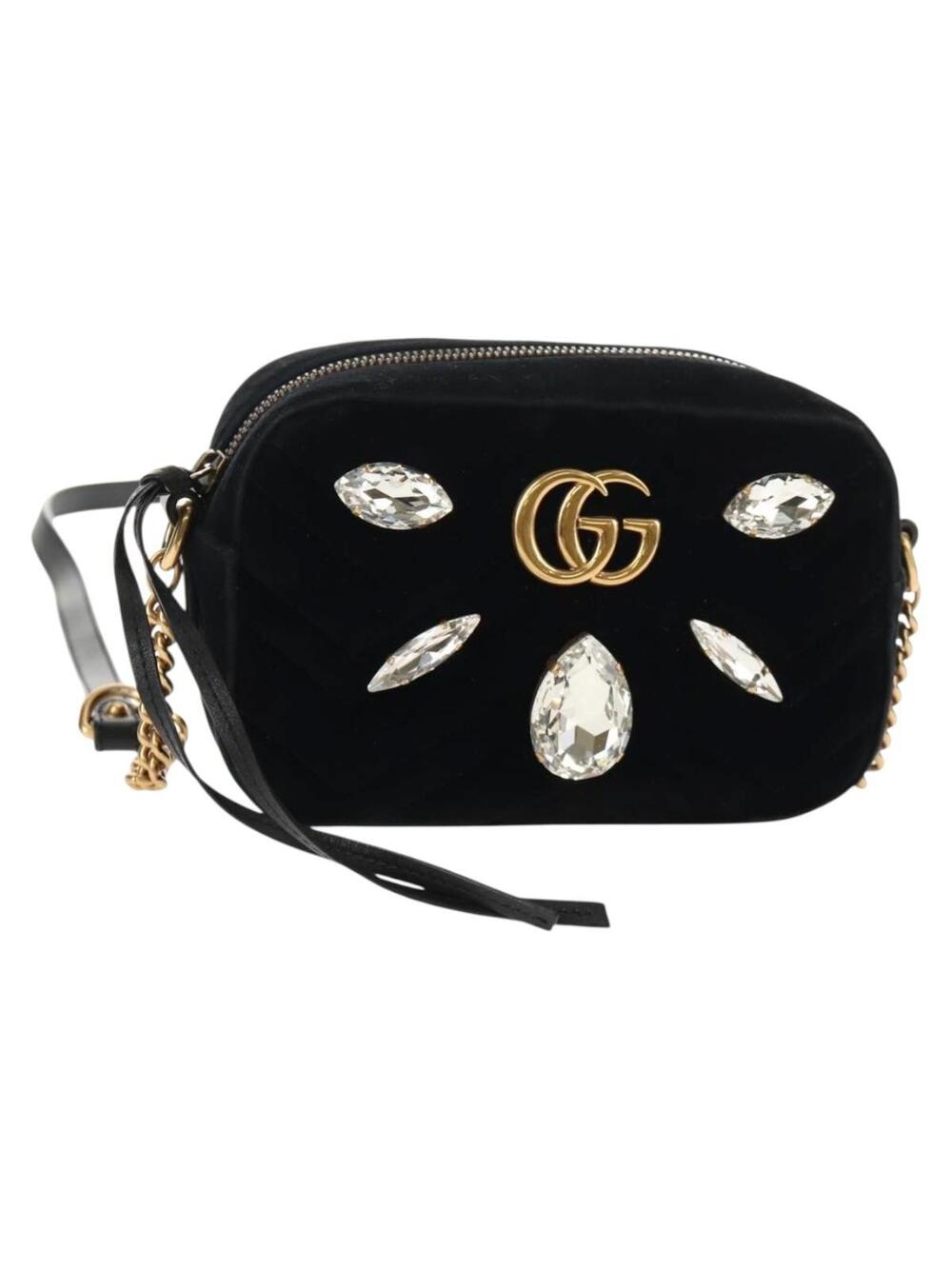 Gucci Gg Marmont Chain Shoulder Bag #359397G77B